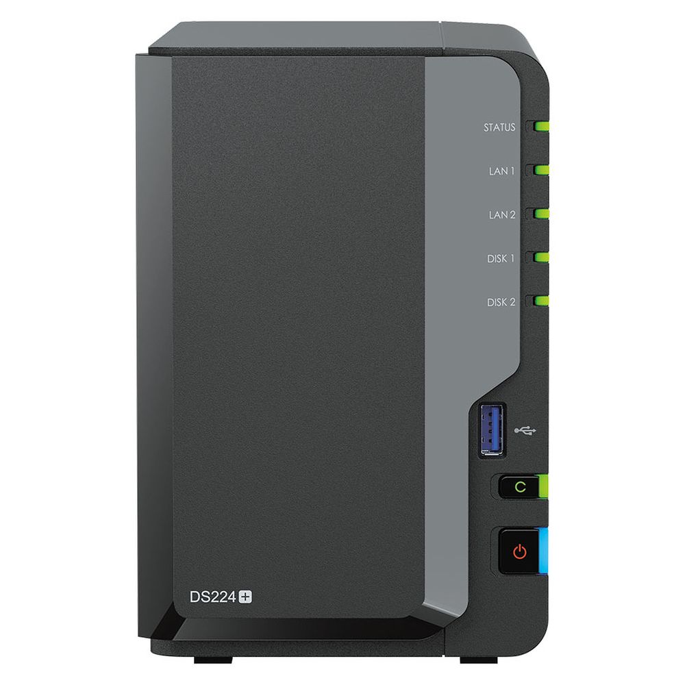 Matériels informatique serveur NAS Synology DiskStation DS224 Plus infinytech Réunion 01