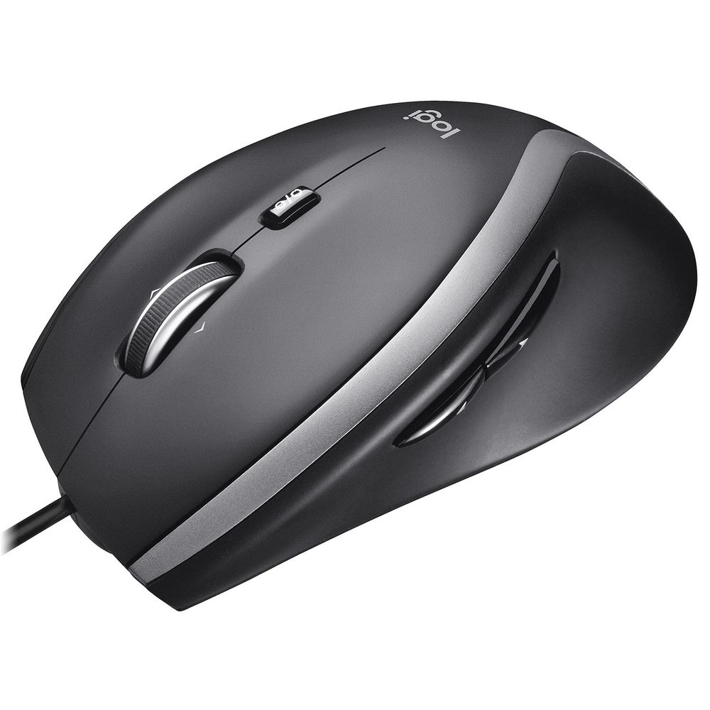 Matériels informatique souris LOGITECH M500S Filaire Noire Grise infinytech Réunion 03