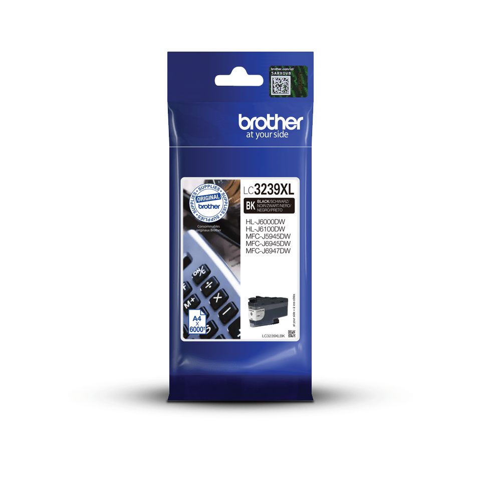 Consommables informatique cartouche dencre BROTHER LC3239XLBK infinytech Réunion 01