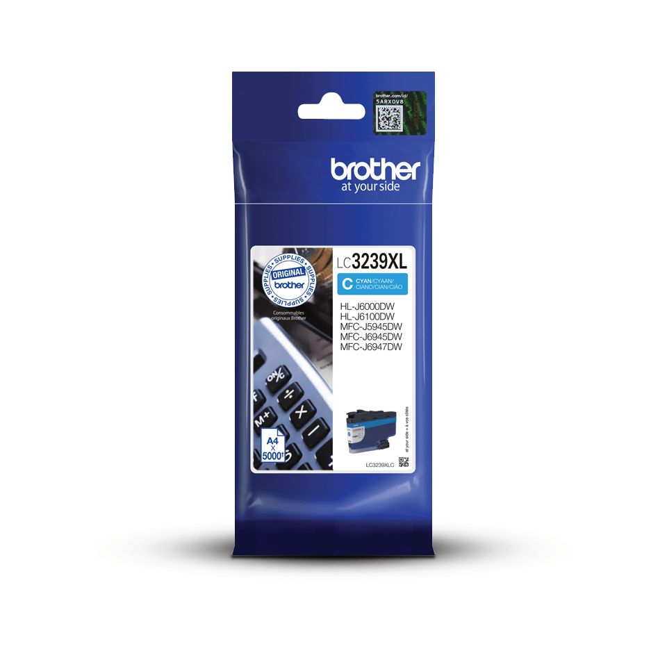 Consommables informatique cartouche dencre BROTHER LC3239XLC infinytech Réunion 03