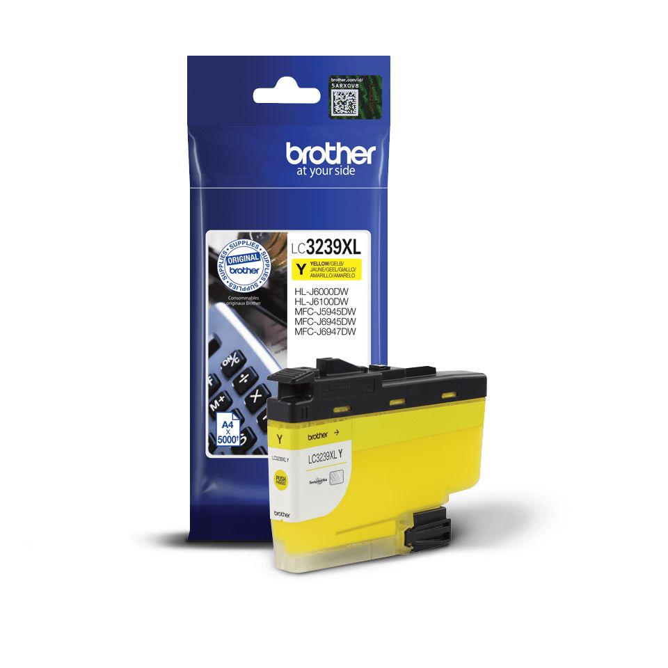 Consommables informatique cartouche dencre BROTHER LC3239XLY infinytech Réunion 02