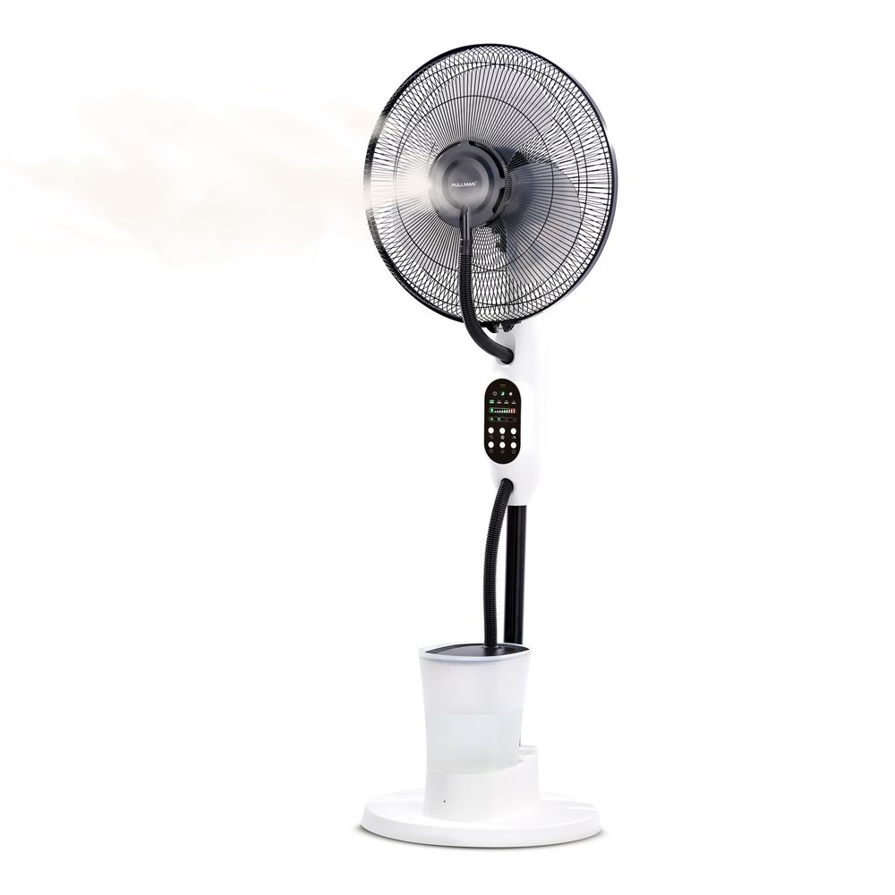 Ventilateur Brumisateur Portable VersionTECH - Batterie Externe, Réservoir 50 Ml, Autonomie 20h - 3 Vitesses - Pliable 180°