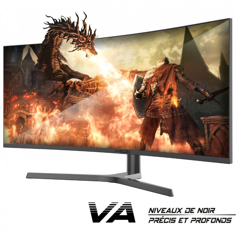 Matériels informatique écran incurvé SPIRIT of GAMER Epic 34 infinytech Réunion 02