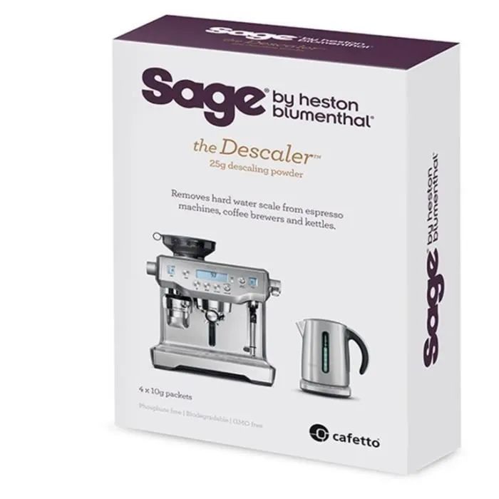 Petit électroménager paquet de 4 détartrant pour Barrista SAGE infinytech Réunion 01