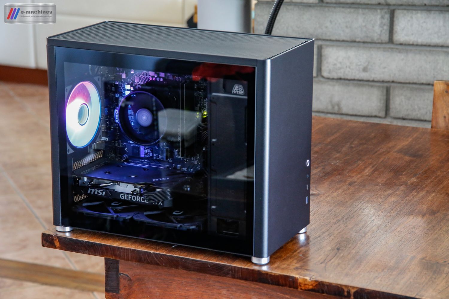 Matériels informatique E-MACHINES Gamemax Spark Ryzen5 7600 RTX 4060 infinytech Réunion 01