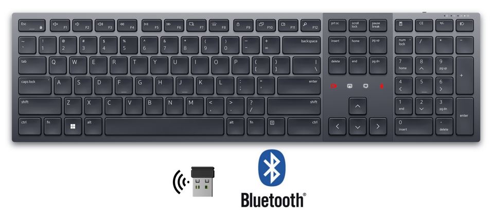 Matériels informatique clavier DELL Premier KB900 infinytech Réunion 01