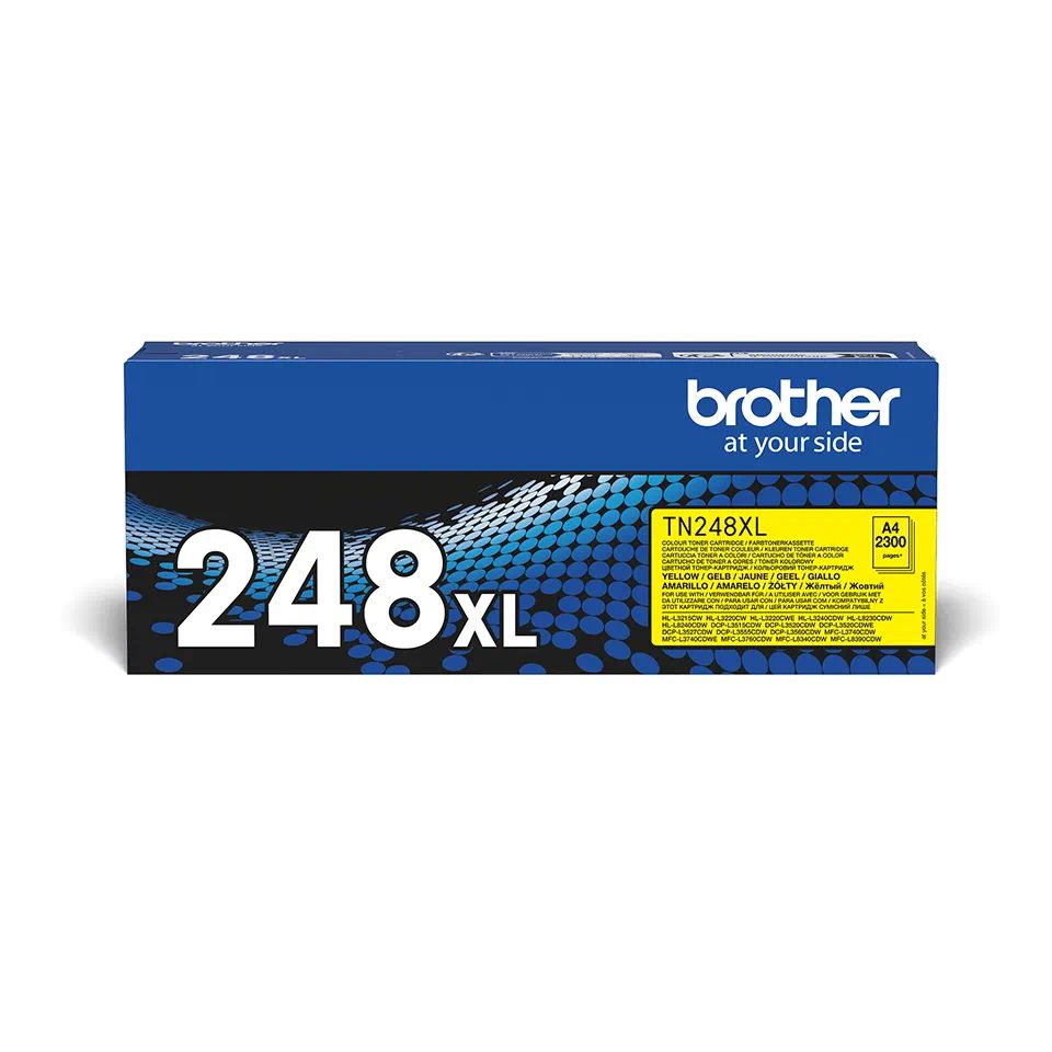 Consommables informatique toner Brother TN-248XLY Jaune infinytech Réunion 01