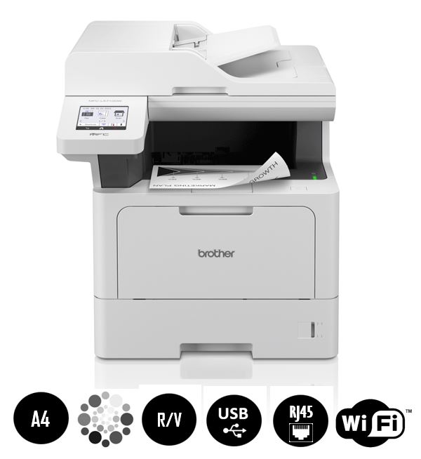 Laser Mono Multifonction BROTHER DCP-L2530DW Wi-Fi - infinytech