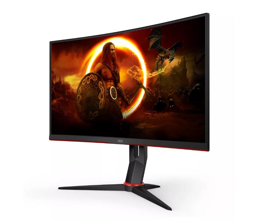 Matériels informatique écran incurvé AOC CQ27G2SBK infinytech Réunion 02