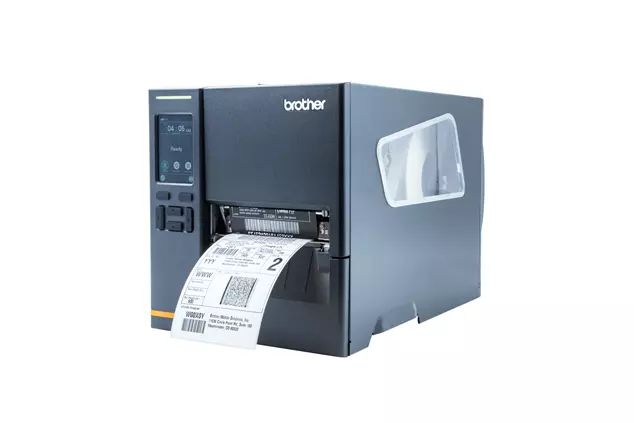 Matériels informatique imprimante détiquettes industrielle BROTHER TJ-4121TN infinytech Réunion 02