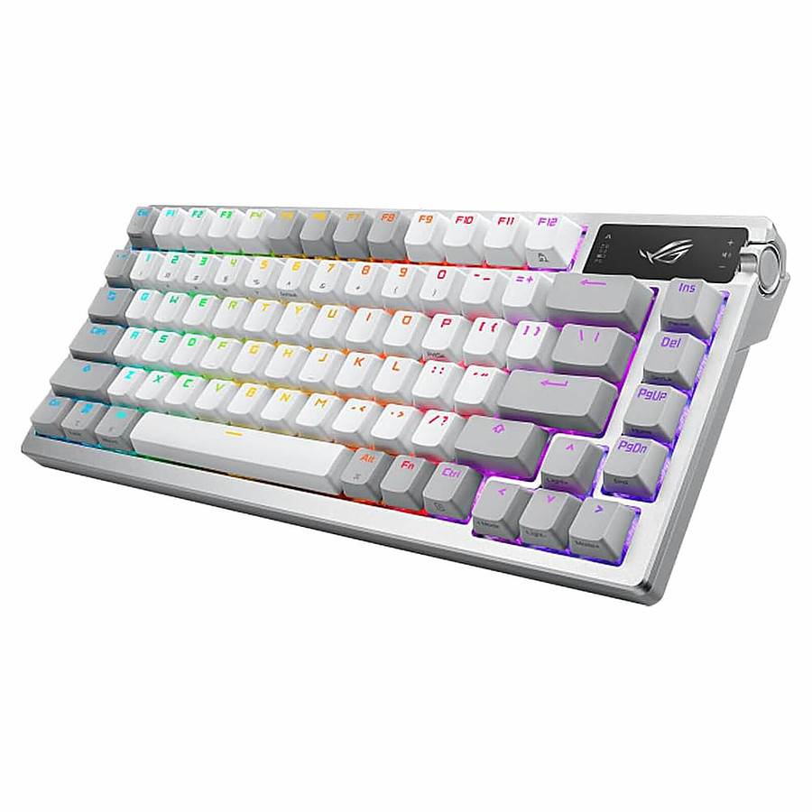 Matériels informatique clavier ASUS ROG Azoth Blanc infinytech Réunion 02