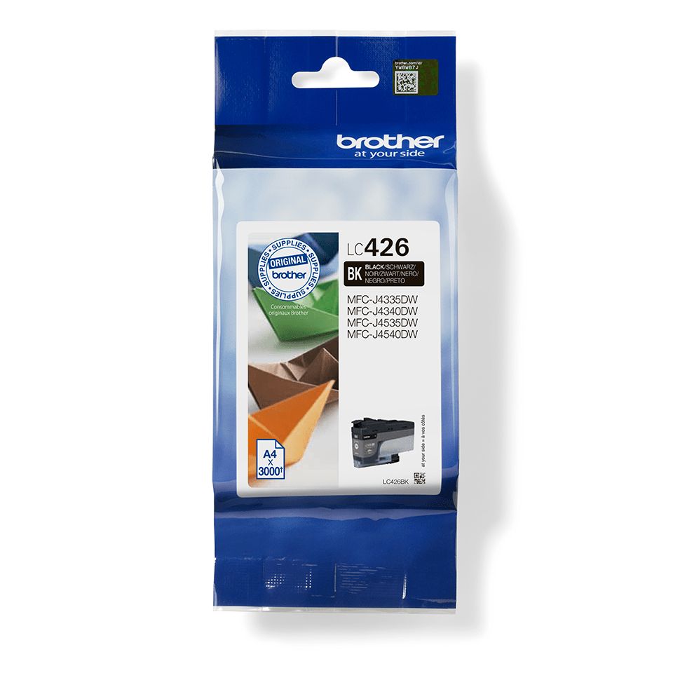 Consommables informatique cartouche dencre BROTHER LC426BK Noir infinytech Réunion 01