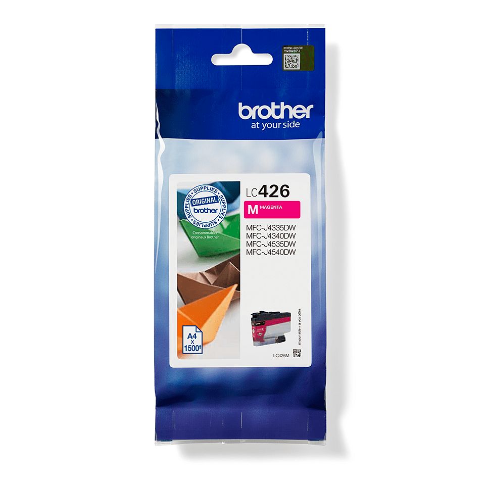 Consommables informatique cartouche dencre BROTHER LC426M Magenta infinytech Réunion 01