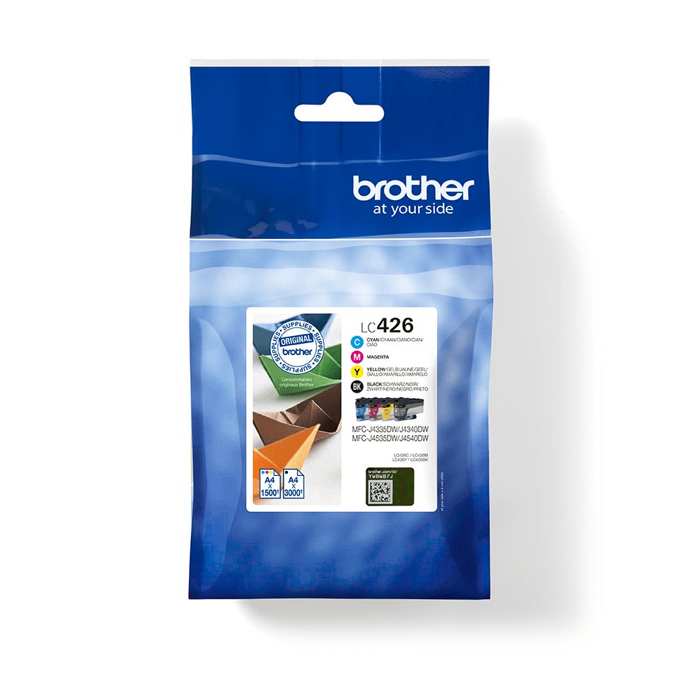 Consommables informatique cartouche d'encre BROTHER LC426VAL Multipack infinytech Réunion 01