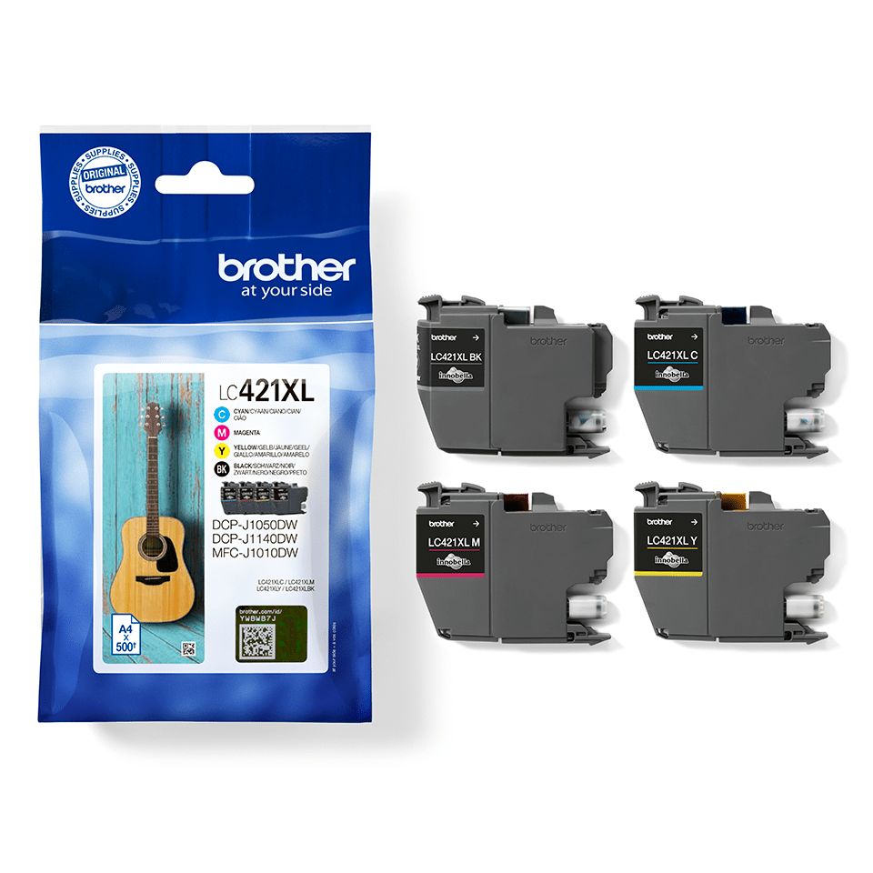 Consommables informatique cartouche dencre BROTHER LC421XLVAL Multipack infinytech Réunion 02