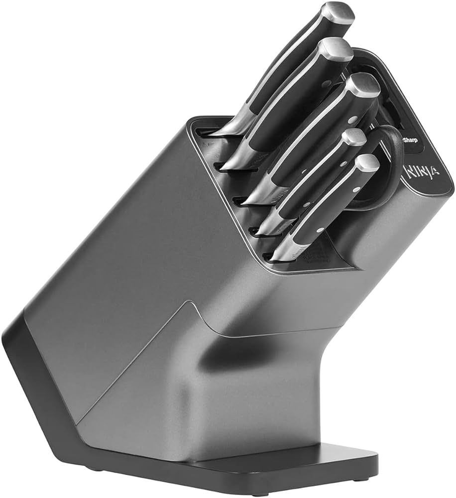 Petit électroménager Bloc couteaux avec aiguiseur intégré NINJA Foodi StaySharp K32006EU infinytech Réunion 02