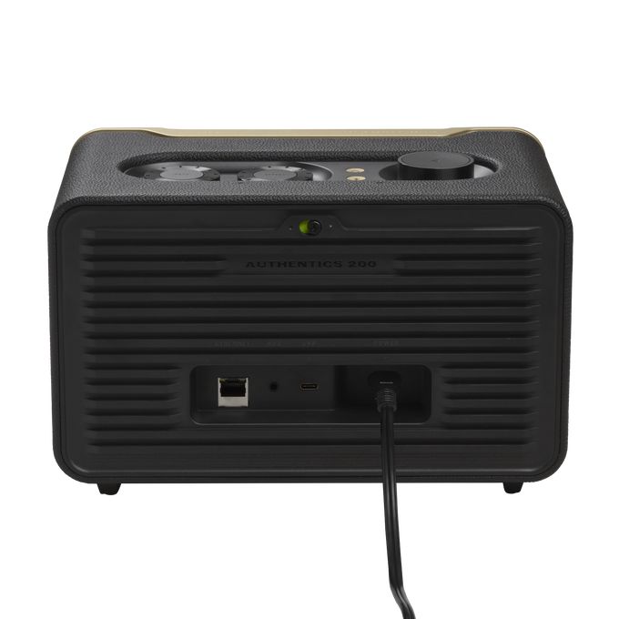 Matériels audio enceinte JBL Authentics 200 Noire JBLAUTH200BLKEP infinytech Réunion 03