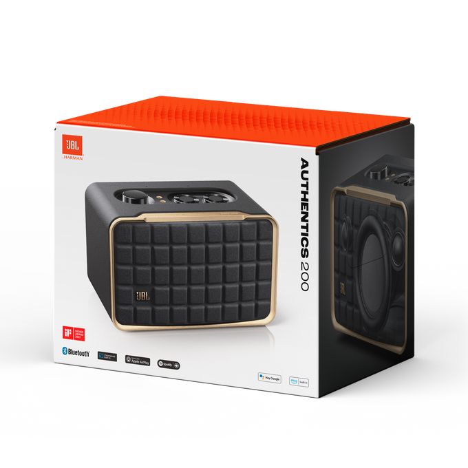 Matériels audio enceinte JBL Authentics 200 Noire JBLAUTH200BLKEP infinytech Réunion 05