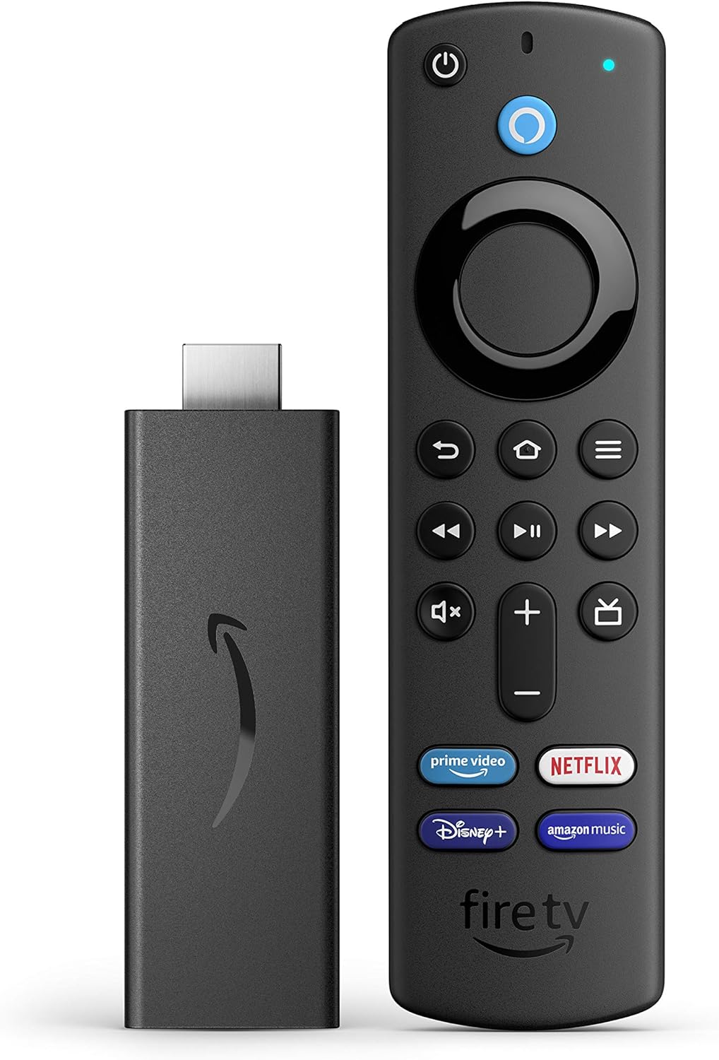 Matériels informatique Clé Amazon Fire TV Stick avec télécommande vocale Alexa infinytech Réunion 01