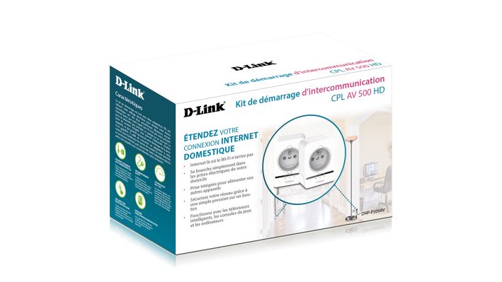 Matériels informatique CPL D-LINK DHP-P509AV 500 Kit infinytech Réunion 2