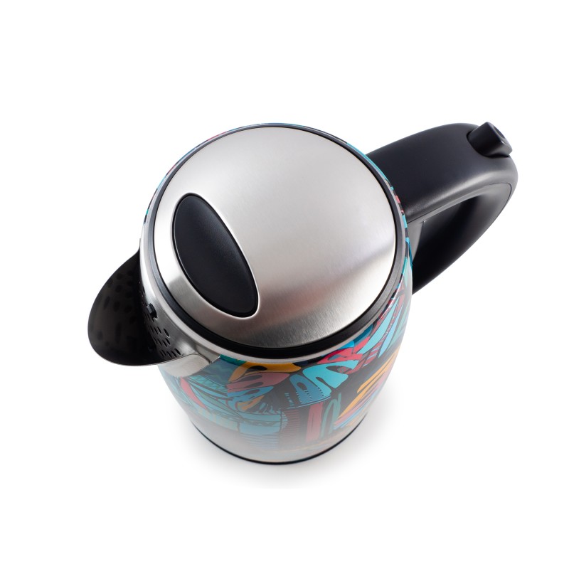 Petit électroménager bouilloire en inox KITCHENCOOK Loro 1.7L infinytech Réunion 05