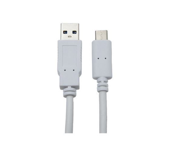 C ble APM 570368 USB A vers USB C 1m Blanc infinytech reunion