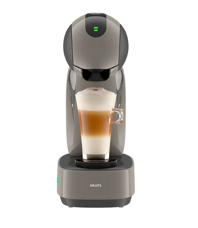 Petit électroménager cafetière à dosettes KRUPS Infinissima Taupe infinytech Réunion 02