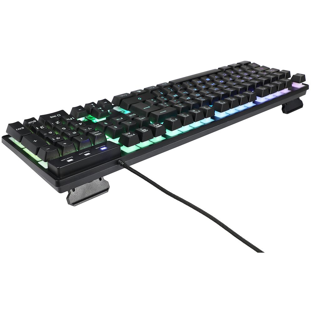 Matériels informatique clavier THE G-LAB Keyz Caesium Filaire infinytech Réunion 03