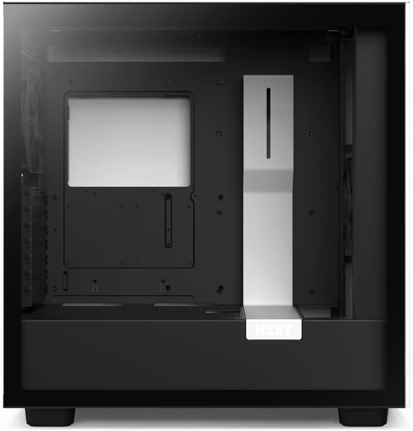 Matériels informatique boitier NZXT H7 FLOW Blanc Noir infinytech Réunion 04