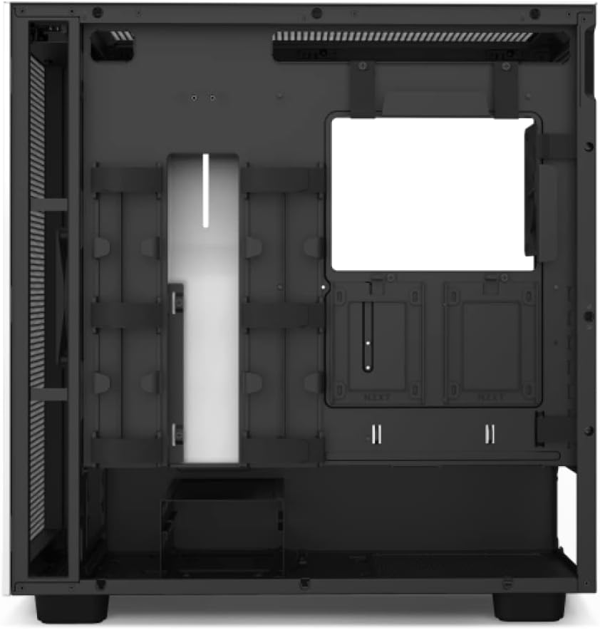 Matériels informatique boitier NZXT H7 FLOW Blanc Noir infinytech Réunion 03