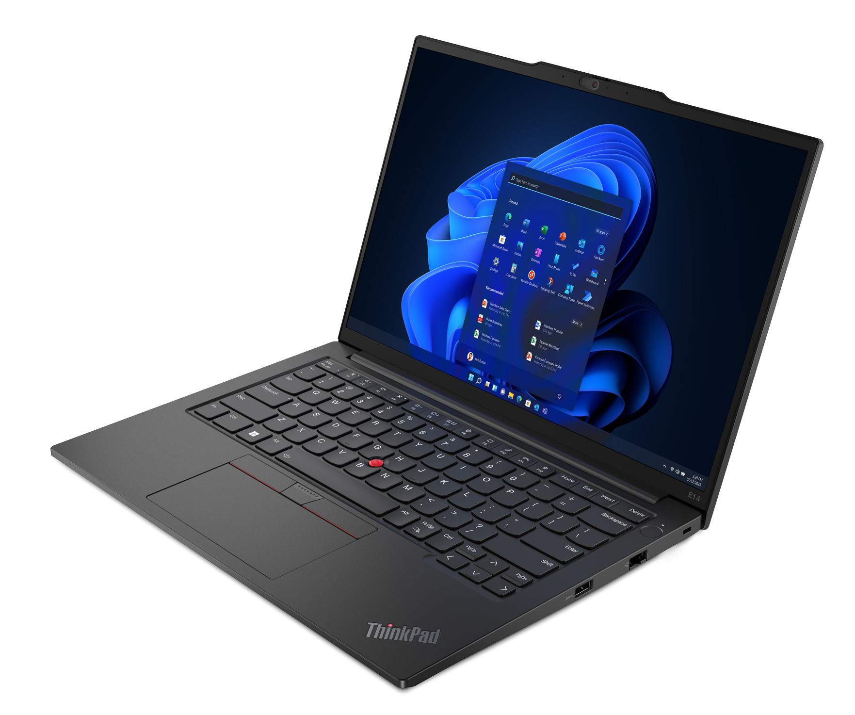 Matériels informatique pc portable LENOVO ThinkPad E14 G5 21JK005AFR infinytech Réunion 03
