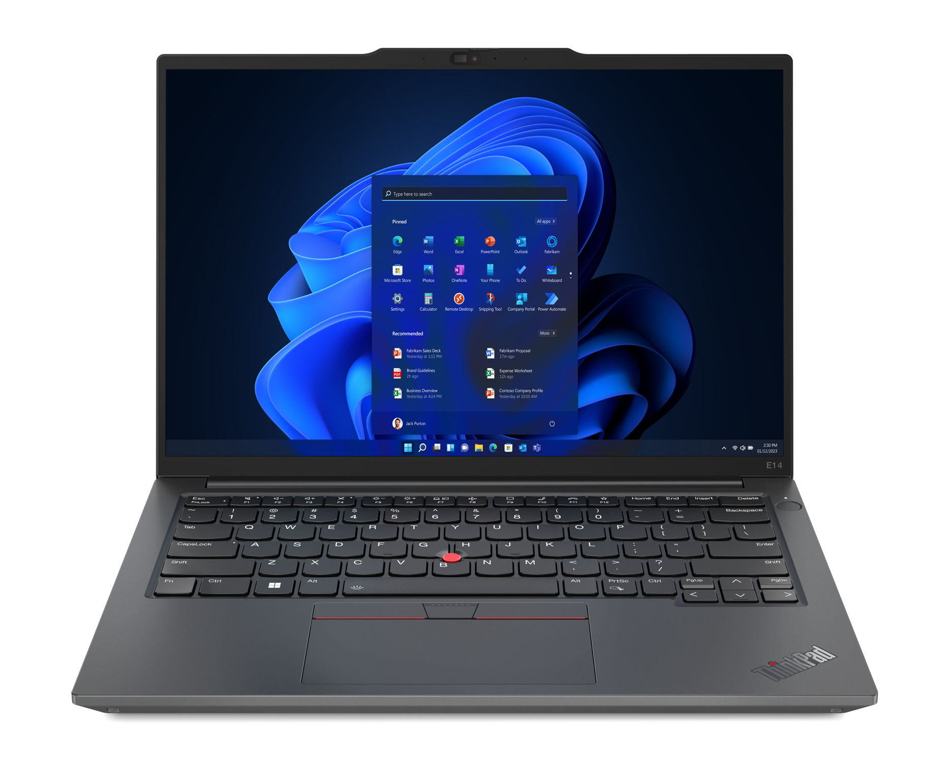 Matériels informatique pc portable LENOVO ThinkPad E14 G5 21JK005AFR infinytech Réunion 01