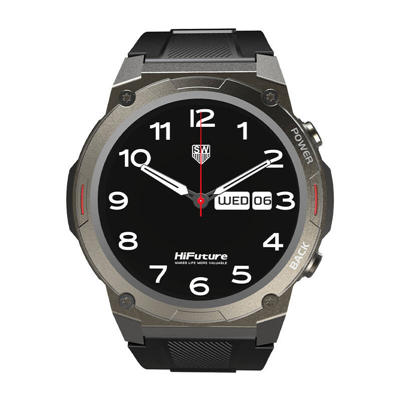 Objets connectés montre connectée HIFUTURE FutureGo Mix2 Noire infinytech Réunion 01