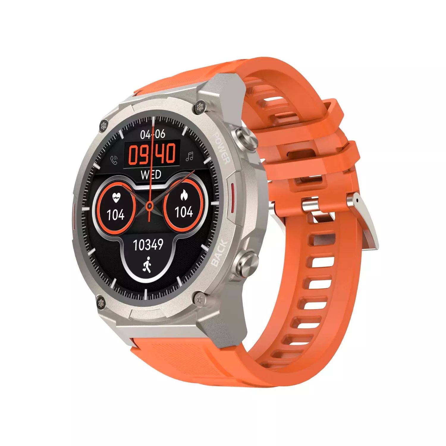 Objets connectés montre connectée HIFUTURE FutureGo Mix2 Orange infinytech Réunion 02