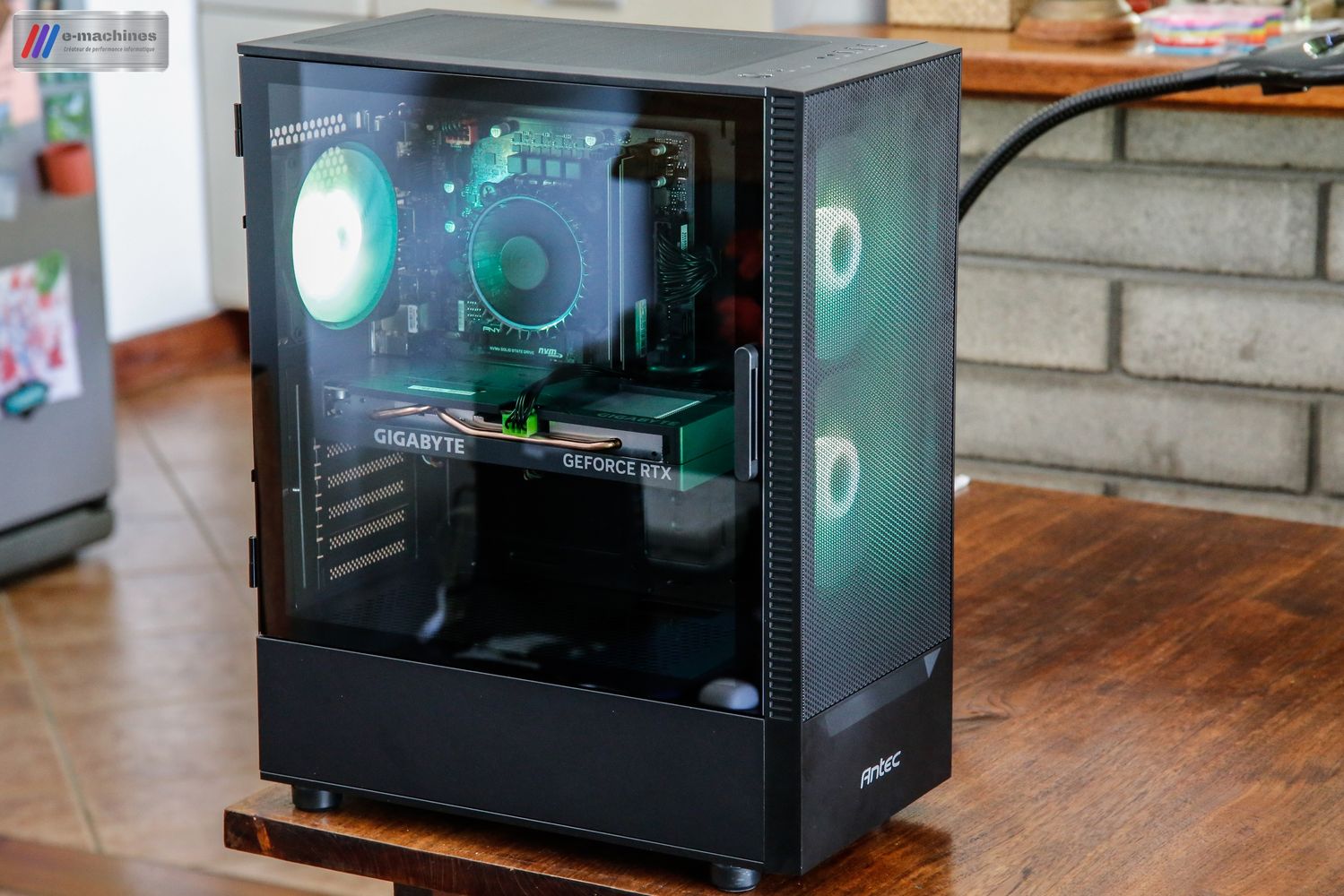 E-MACHINES Tour Antec NX410 I5 14400F et RTX 4060 infinytech réunion 06