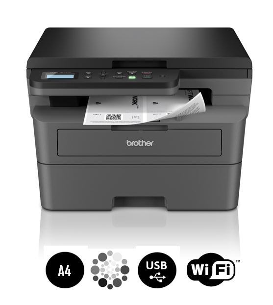 Matériels informatique imprimante laser multifonction BROTHER DCP-L2620DW infinytech Réunion 01