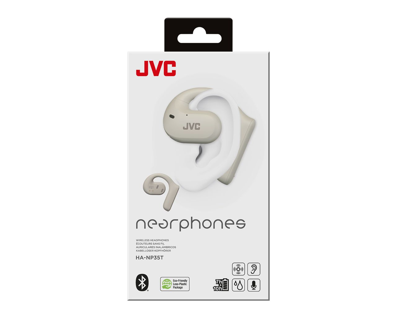 Matériels audio écouteurs JVC HA-NP35T-AU Bluetooth Blanc infinytech Réunion 05