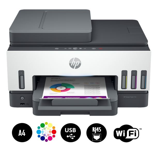 Matériels informatique imprimante multifonction HP Smart Tank 790 4WF66A infinytech Réunion 01
