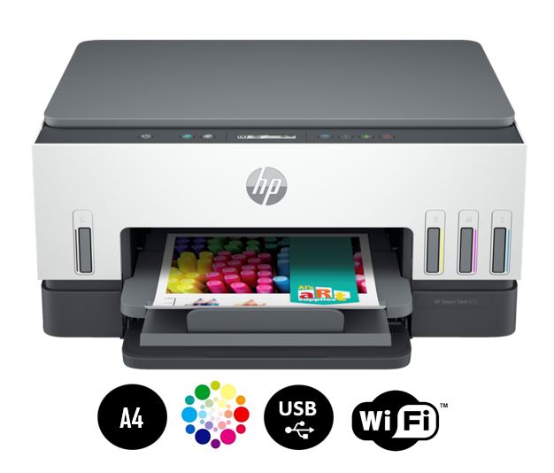 Matériels informatique imprimante multifonction HP Smart Tank  670 6UU48A infinytech Réunion 01