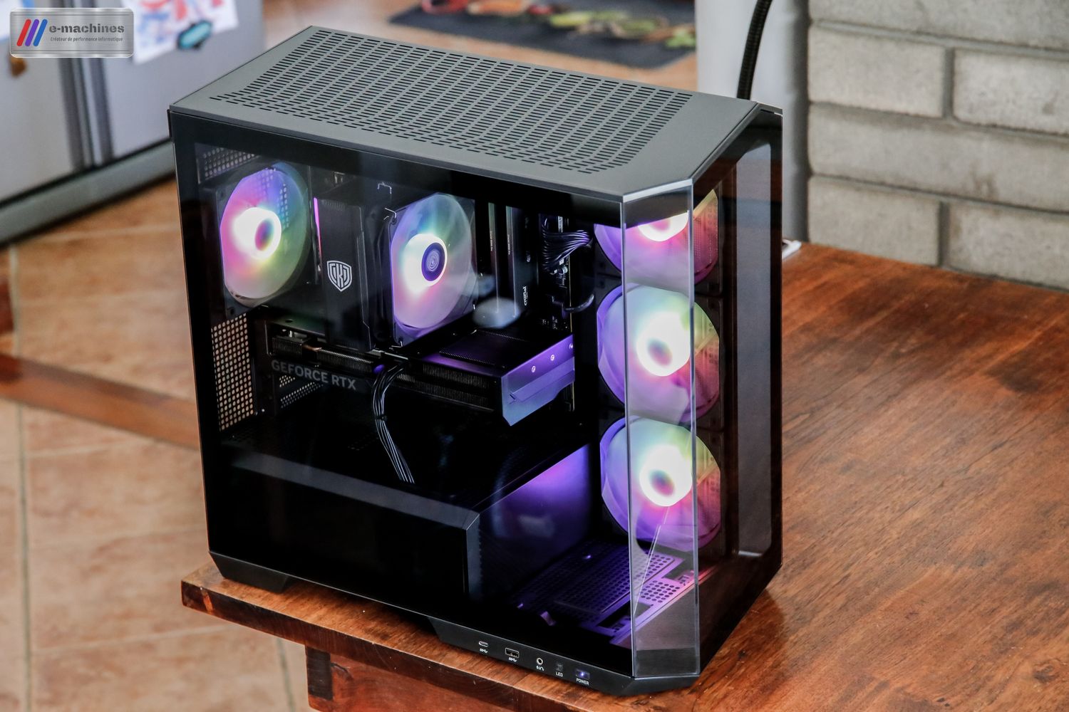 E-MACHINES MSI MAG PANO M100R PZ noir i5-14500 et RTX 4070 Super infinytech Réunion 02