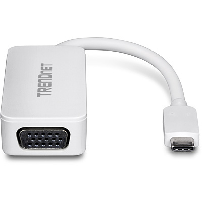 Matériels informatique adaptateur TRENDNET USB HDTV Type C vers VGA infinytech Réunion 1