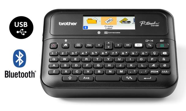 Matériels informatique étiqueteuse BROTHER P-Touche PT-D610BTVP infinytech Réunion 01
