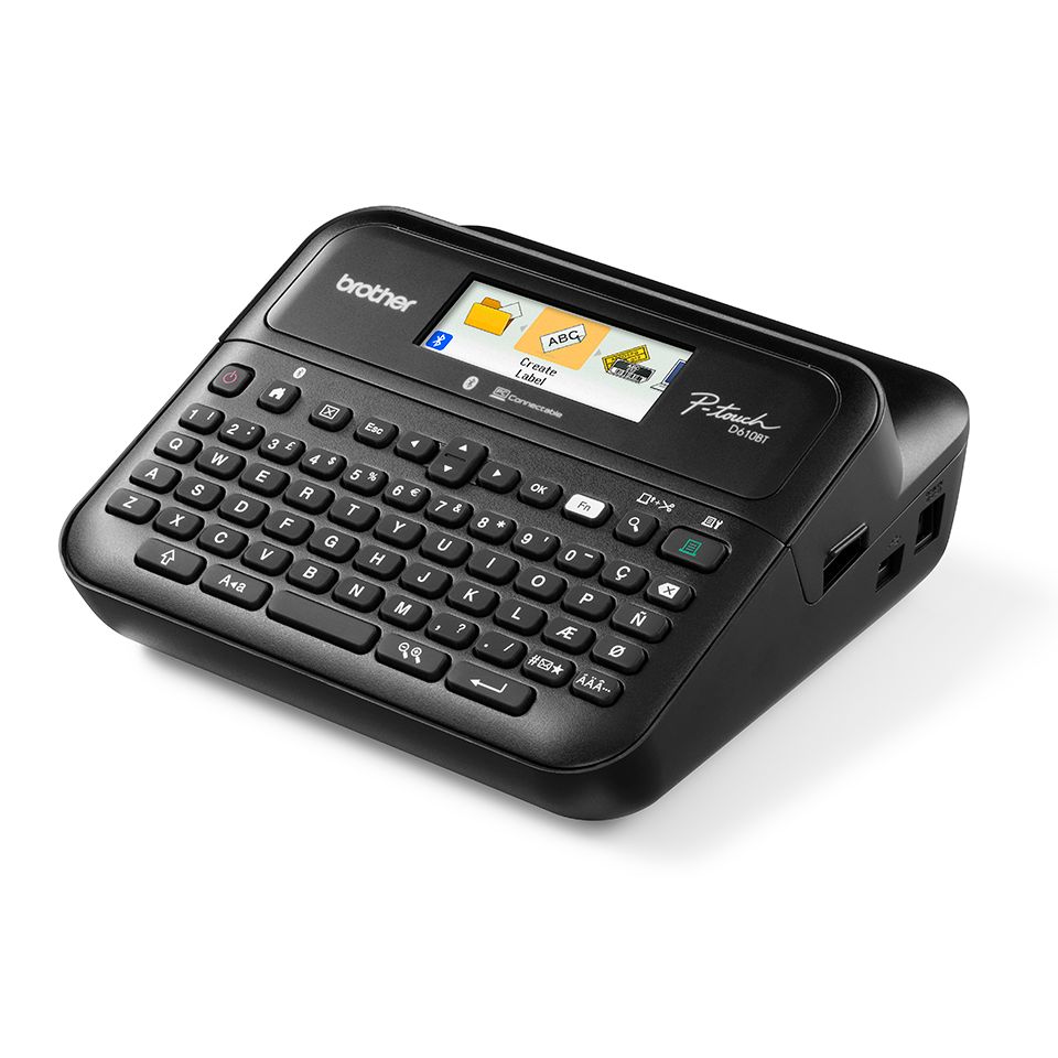Matériels informatique étiqueteuse BROTHER P-Touche PT-D610BTVP infinytech Réunion 03