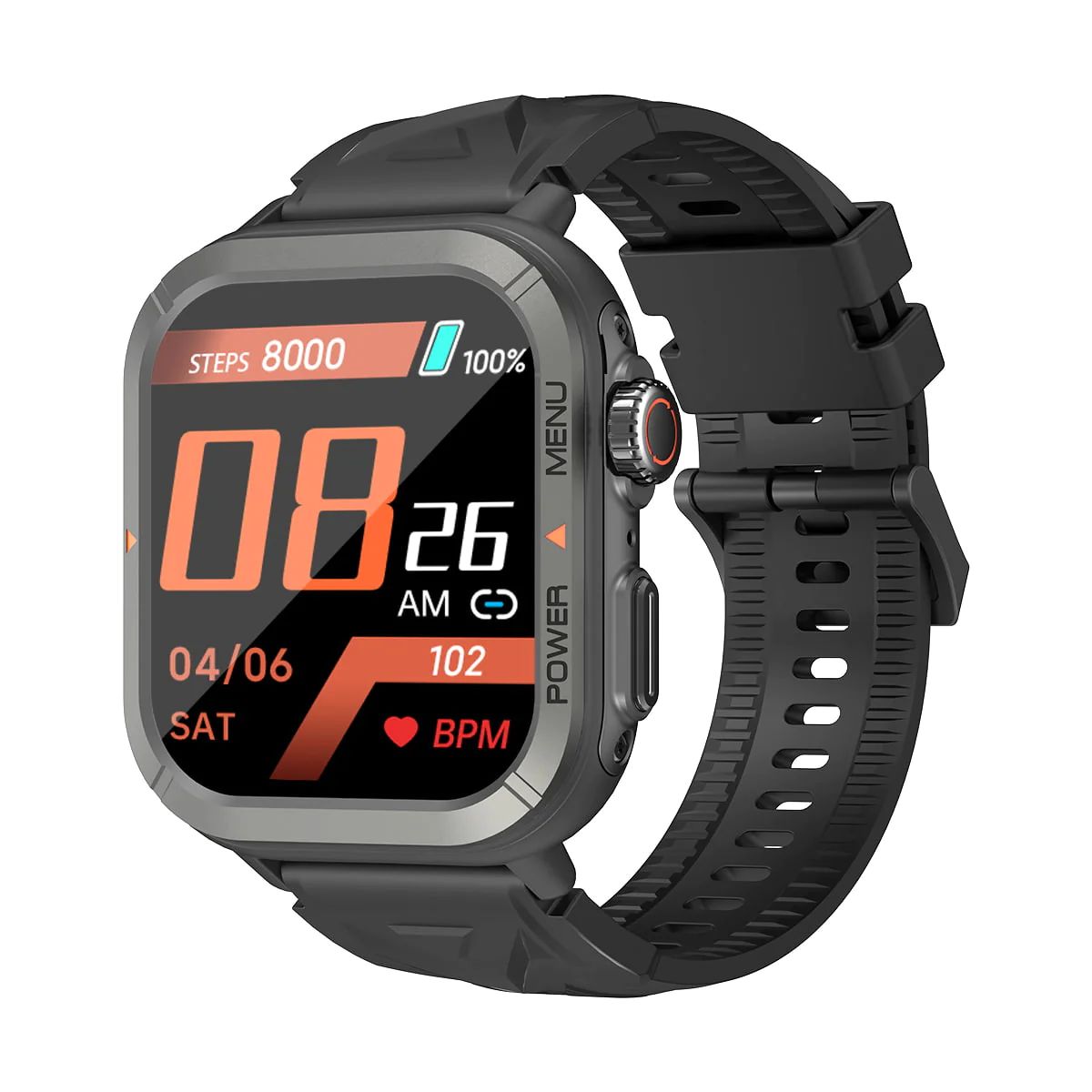 Objets connectés montre connectée BLACKVIEW W30 Noire infinytech Réunion 03