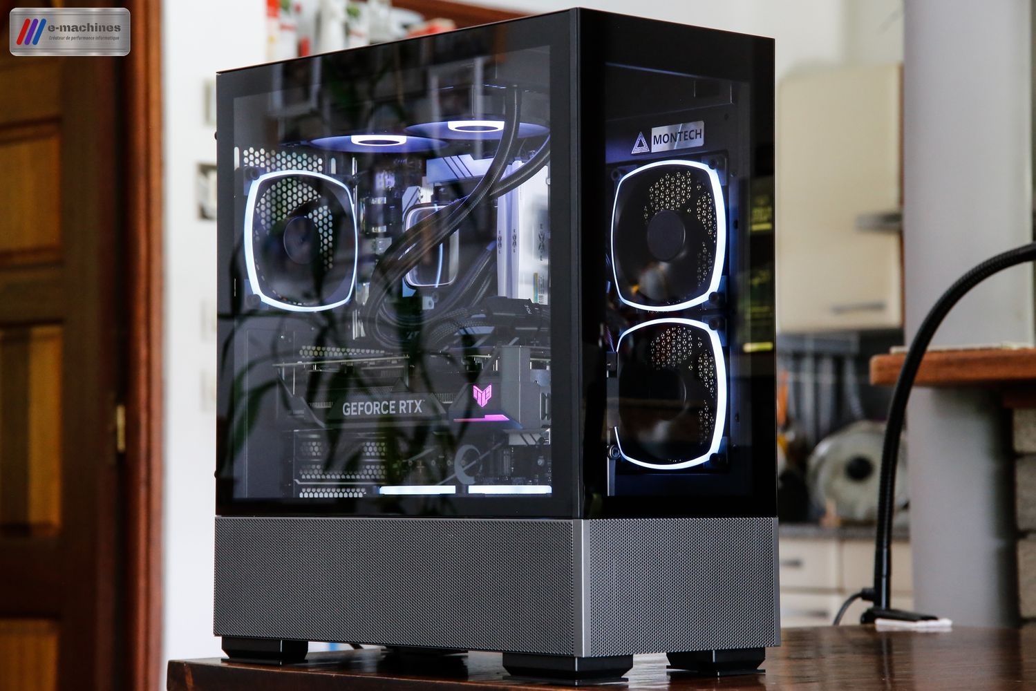 Tour Montech SKY II Noir Core i5-14600KF et RTX 4070Ti SUPER 16Go infinytech Réunion 02