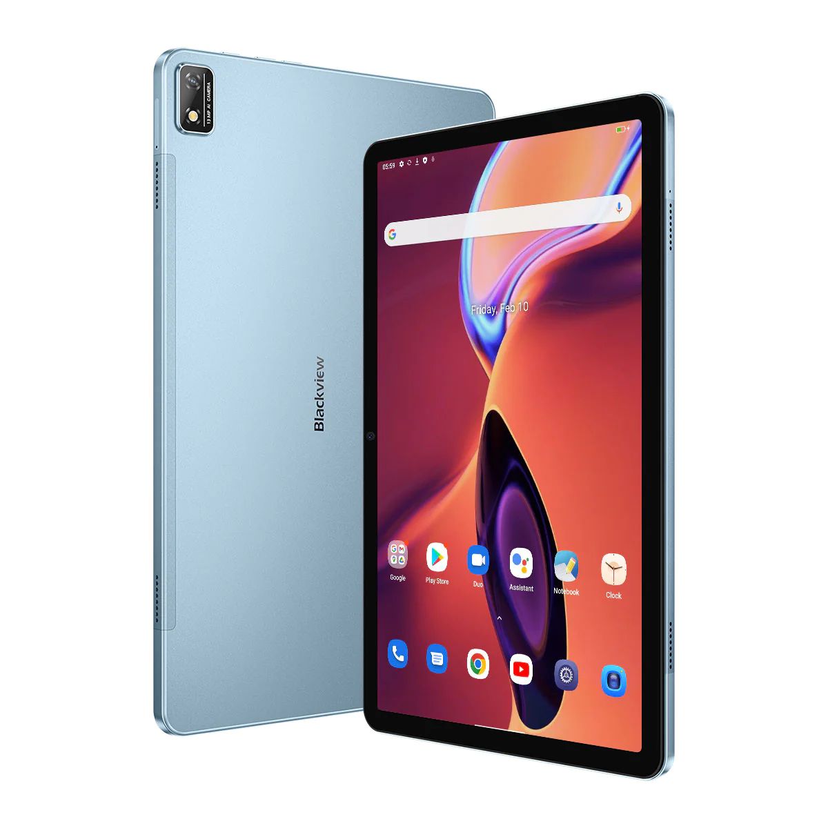 Matériels informatique tablette tactile BLACKVIEW Tab 16 Bleue infinytech Réunion 04