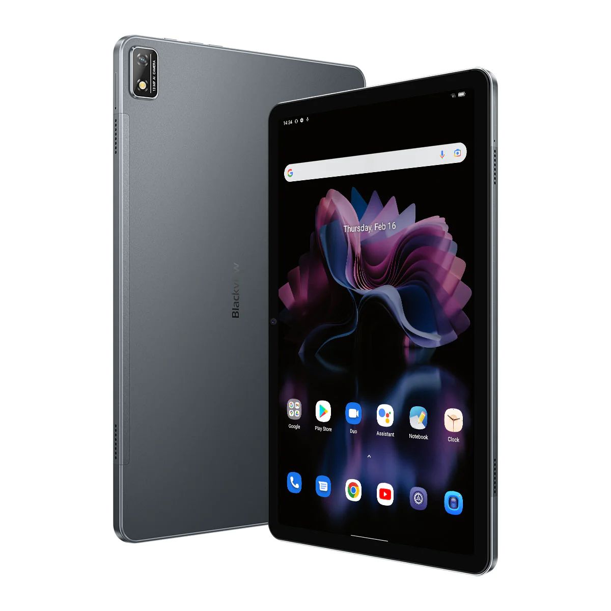 Matériels informatique tablette tactile BLACKVIEW Tab 16 Grise infinytech Réunion 04