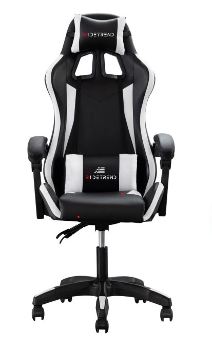 Matériels informatique fauteuil Gaming RIDE TREND Noir Blanc infinytech Réunion 02