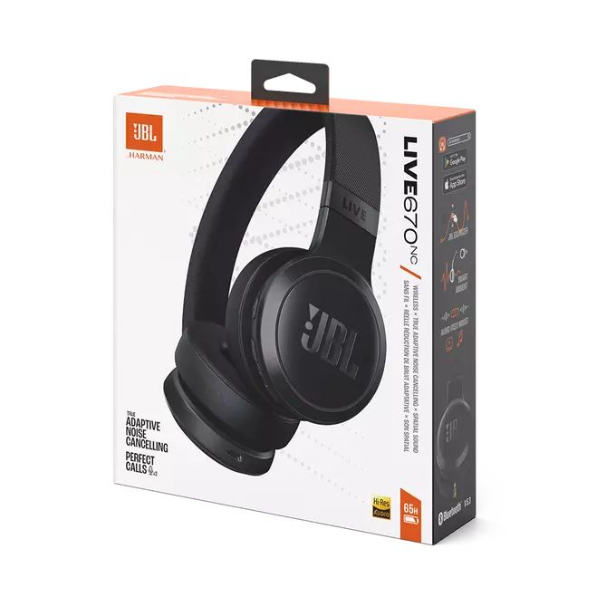 Matériels audio casque micro JBL Live 670NC Bluetooth Noir infinytech Réunion 06