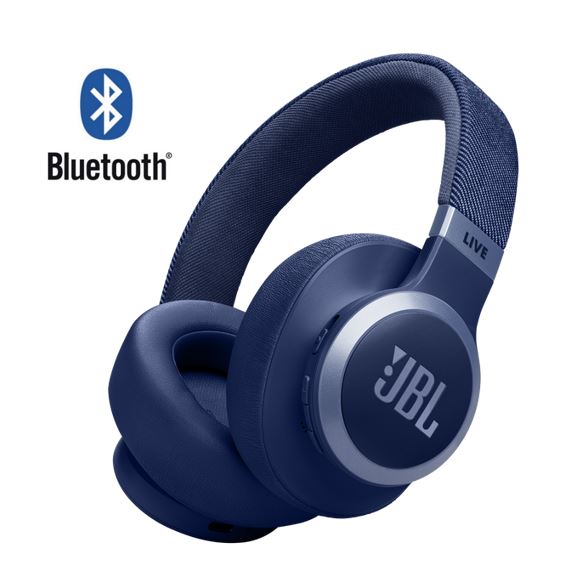 Matériels audio casque micro JBL Live 770NC Bluetooth Bleu infinytech Réunion 01